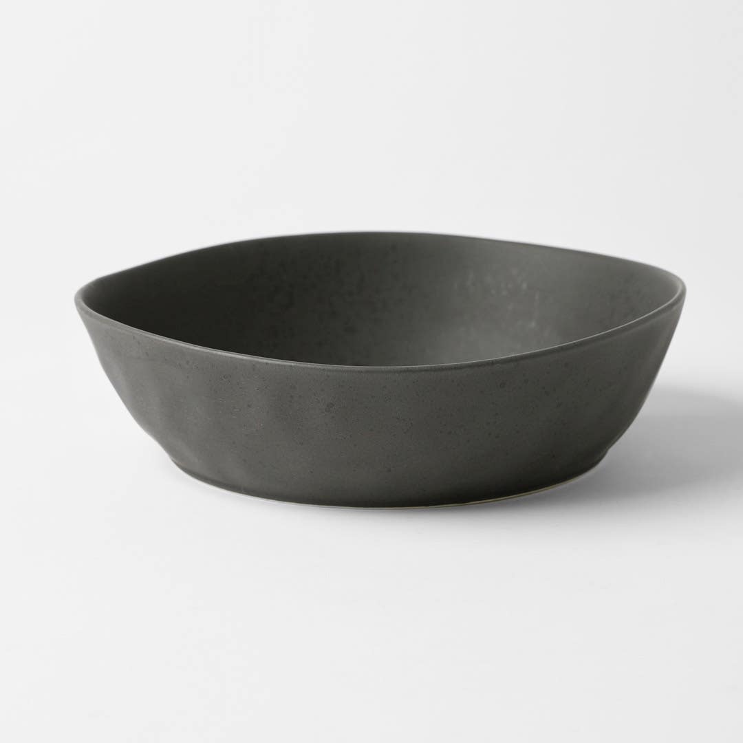 Neva Serving Bowl - Charcoal