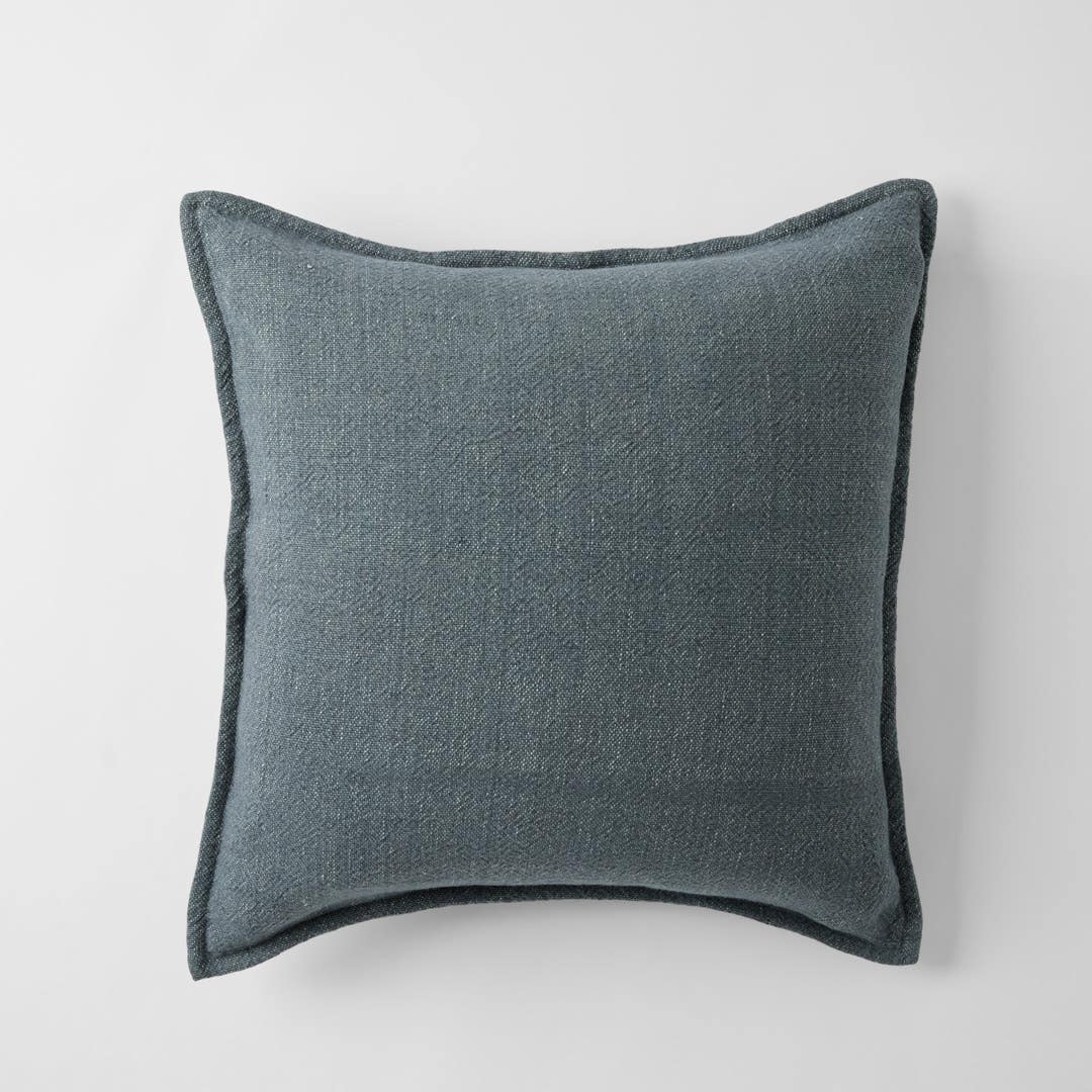 Sorano Linen Blend Cushion - Charcoal