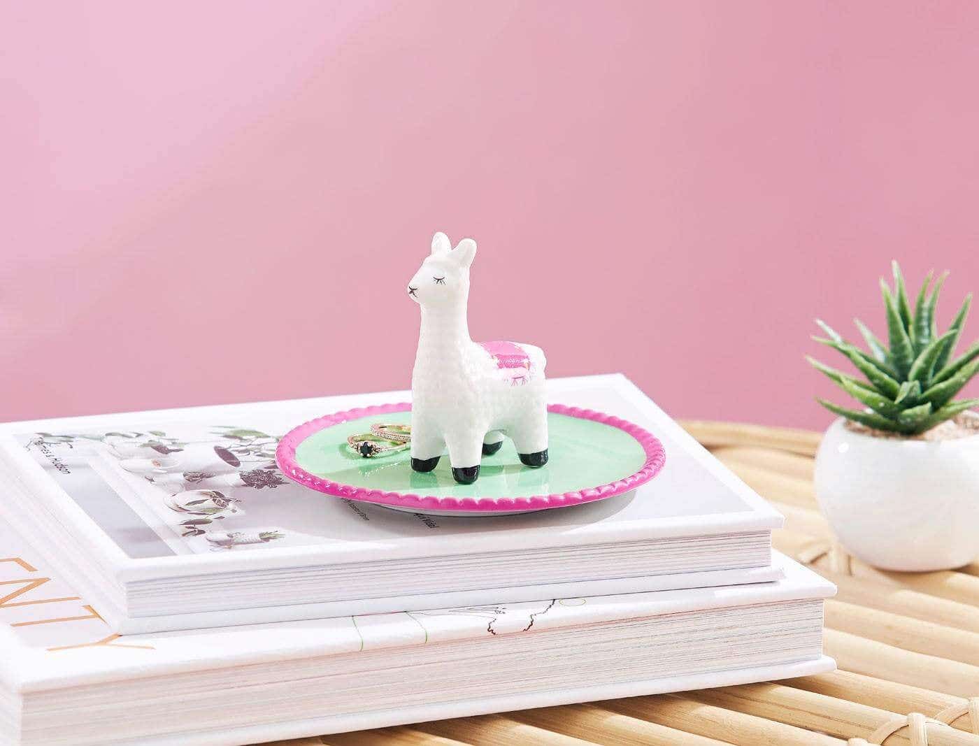 Llama Jewellery Dish