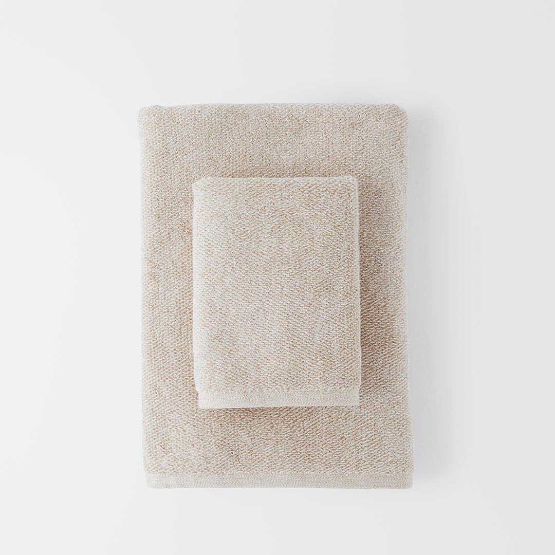 Izak Cotton Bamboo Towel - Latte