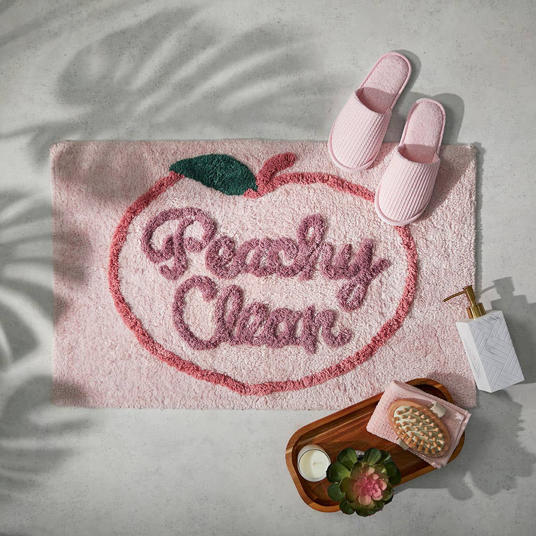 Peachy Bath Mat