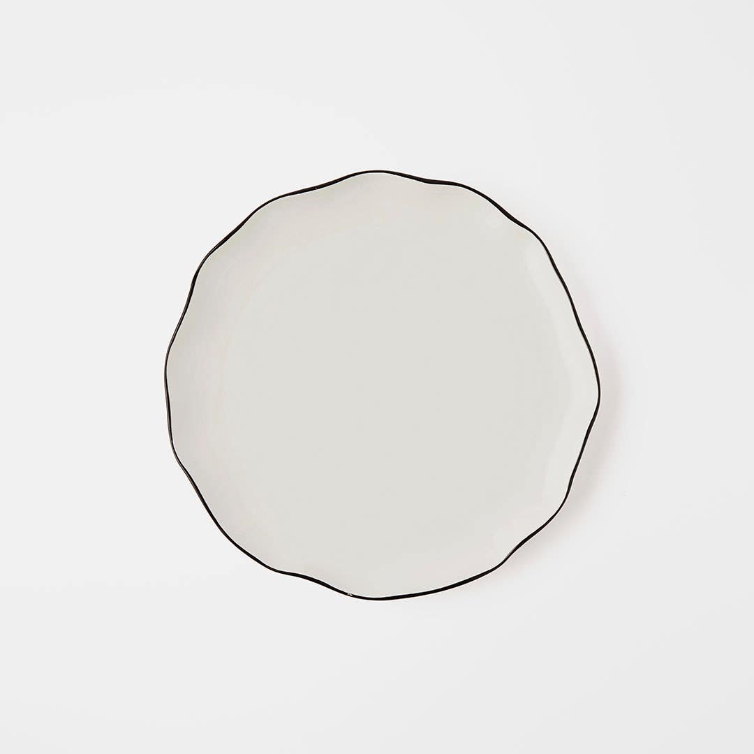 Newbry Dinner Plate - White