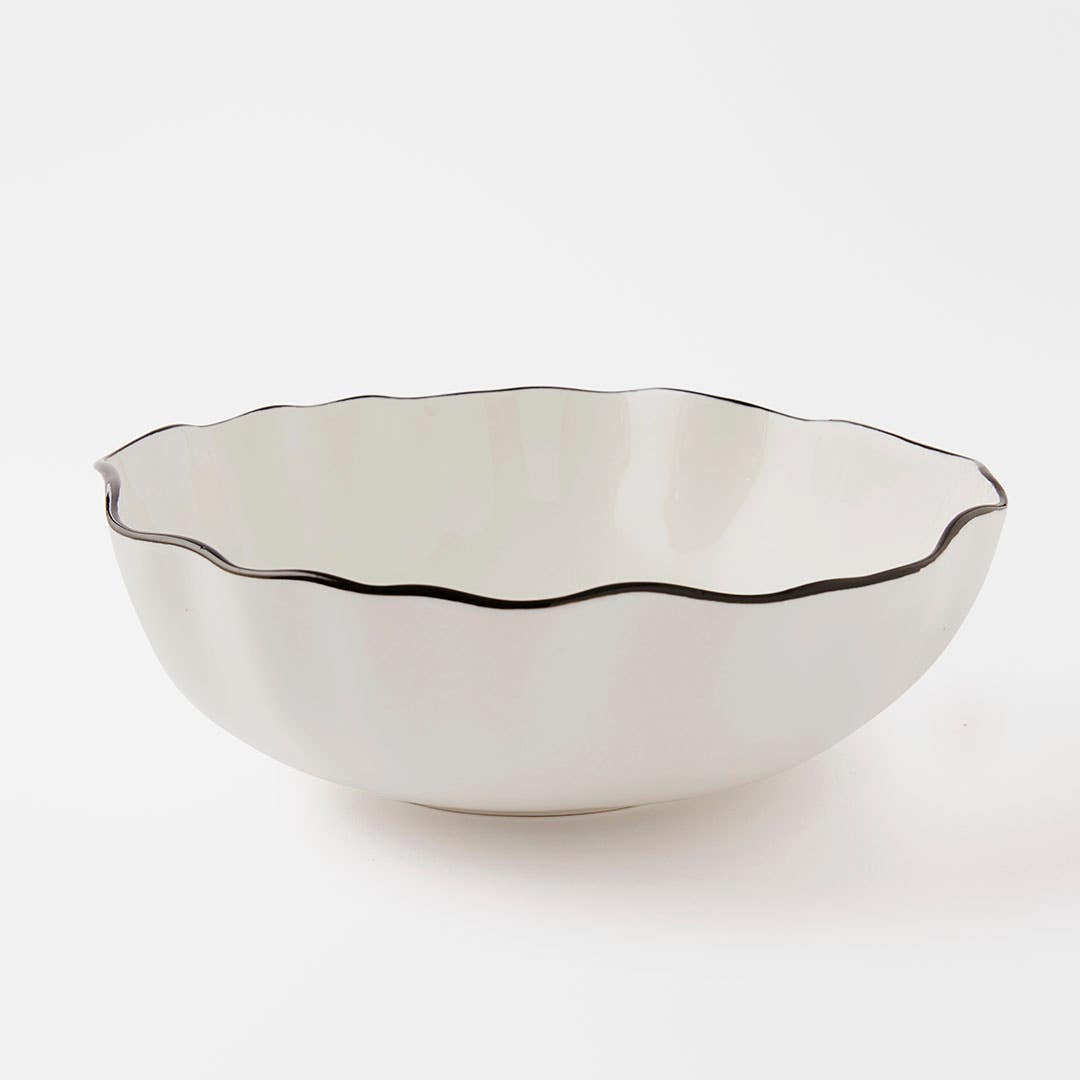 Newbry Serving Bowl - White