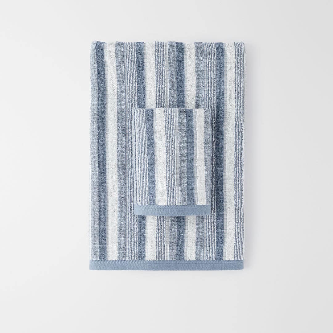 Leo Towel - Denim Blue