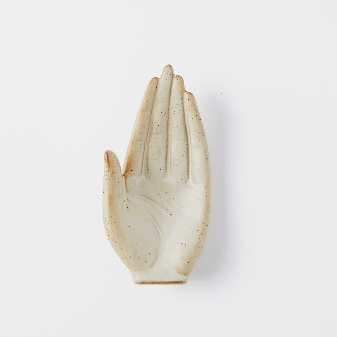 Hand Trinket Dish - Off White