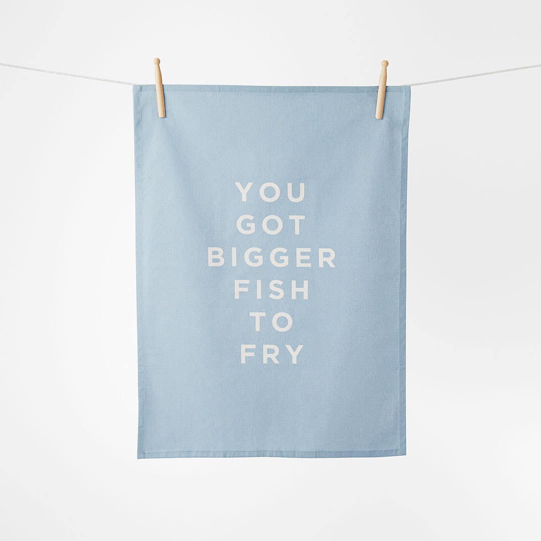 Fish To Fry Tea Towels - Set Of 3