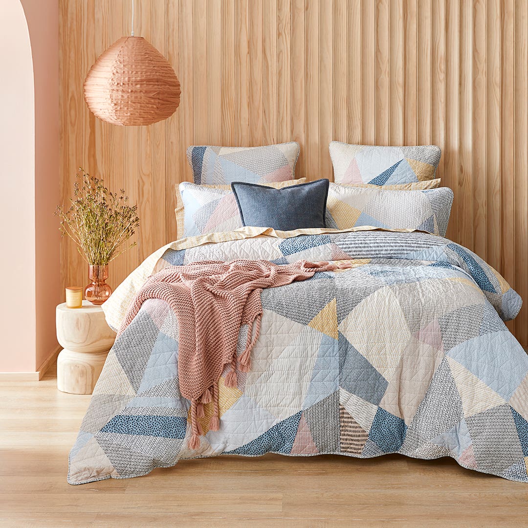 Takashi Quilt Cover - Multi Colour