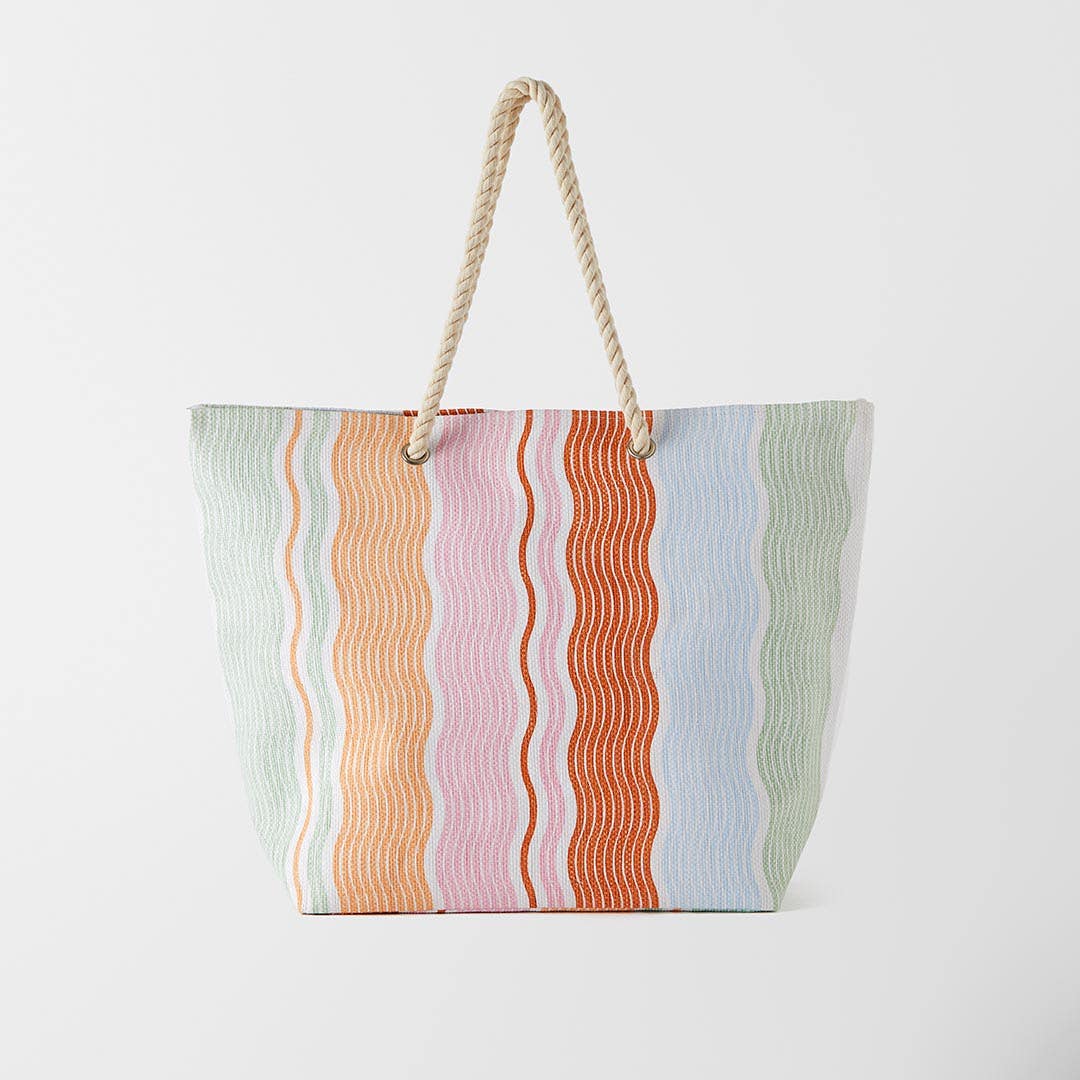 Sunkissed Tote Bag With Rope Handles